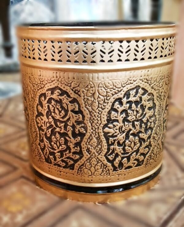 Golden Antique Planter