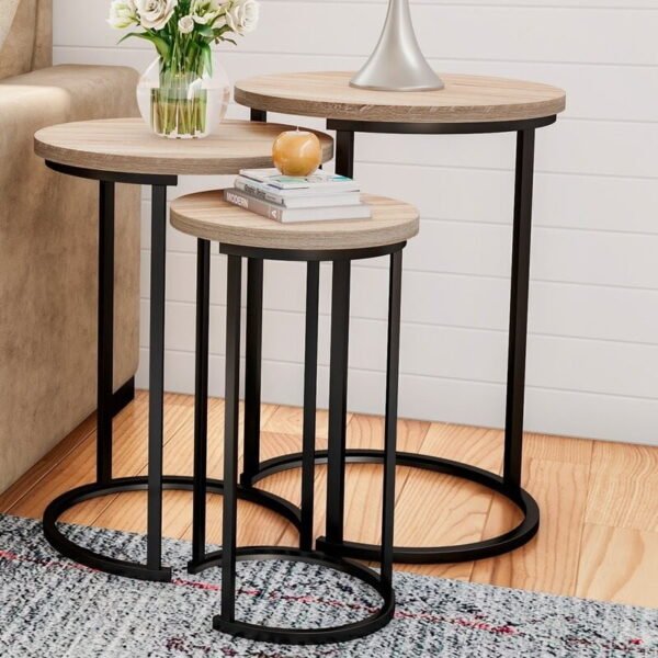 Round Nesting Table B1