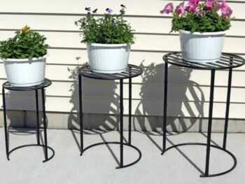 Trendy Trio - planter stands P06