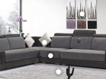 Charcoal Bliss L Sofa