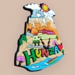 Colorful Hunza Fridge Magnet