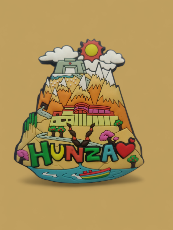 Hunza City Fridge Magnet