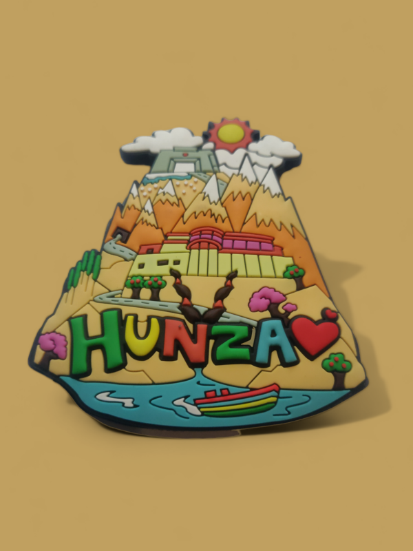 Hunza City Fridge Magnet